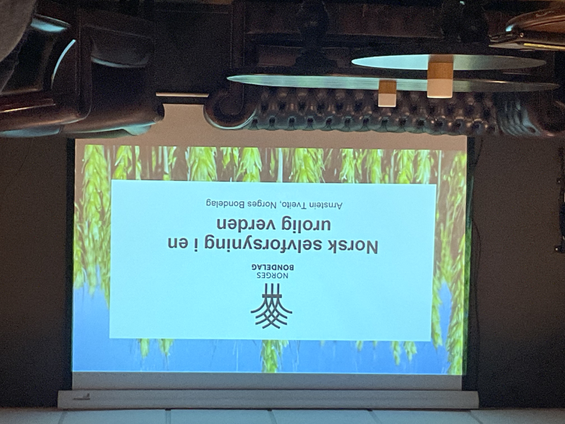 Arnstein Tveito fra Ål om sitt arbeid iBondelaget